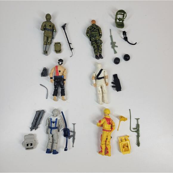 GI Joe 80s Storm Shadow Trip Wire Blow Torch Quick Kick Rip Cord Snow Serpant - Picture 6 of 16